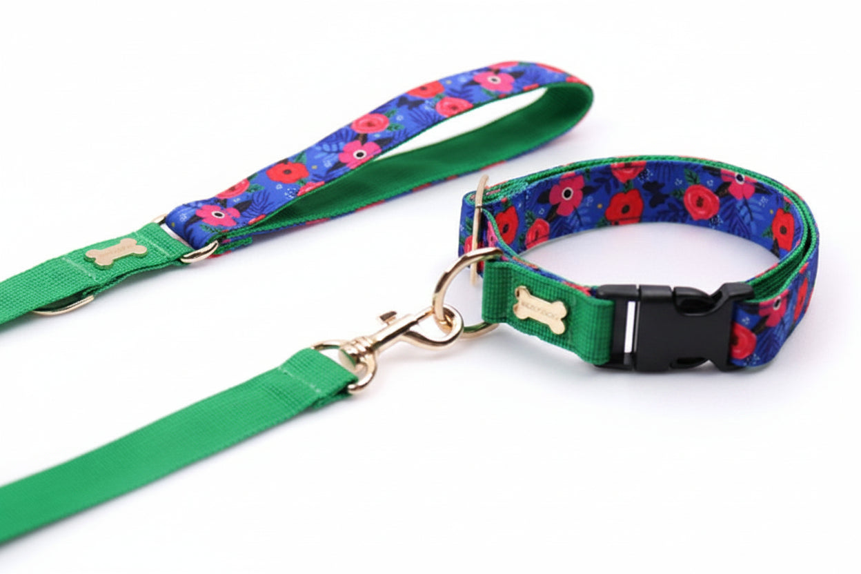 Blue Garden Collar(ブルーガーデン 首輪)
