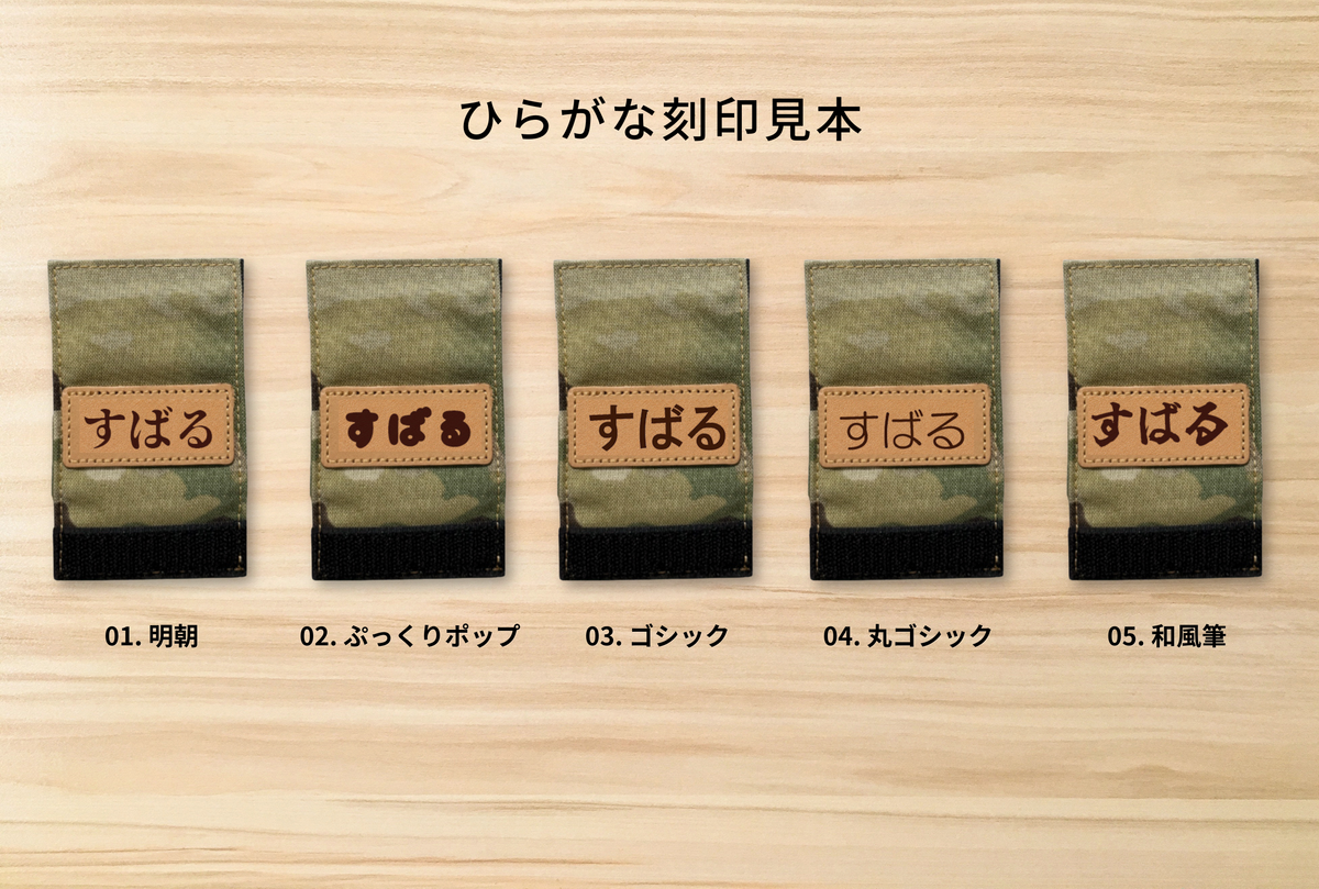Wan Tag Case ミリタリー《セミオーダー鑑札タグ》