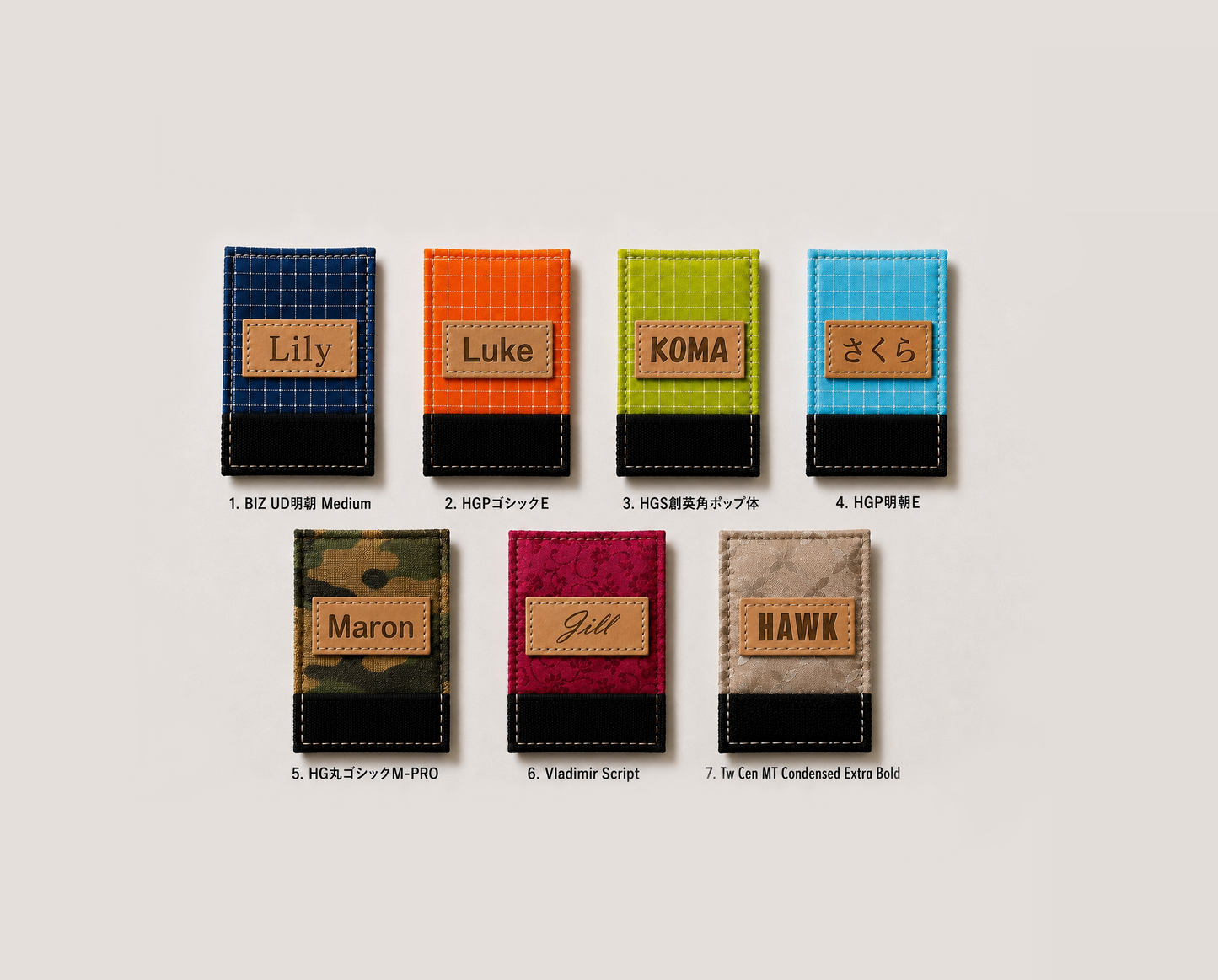 Wan Tag Case《オリジナル刻印》