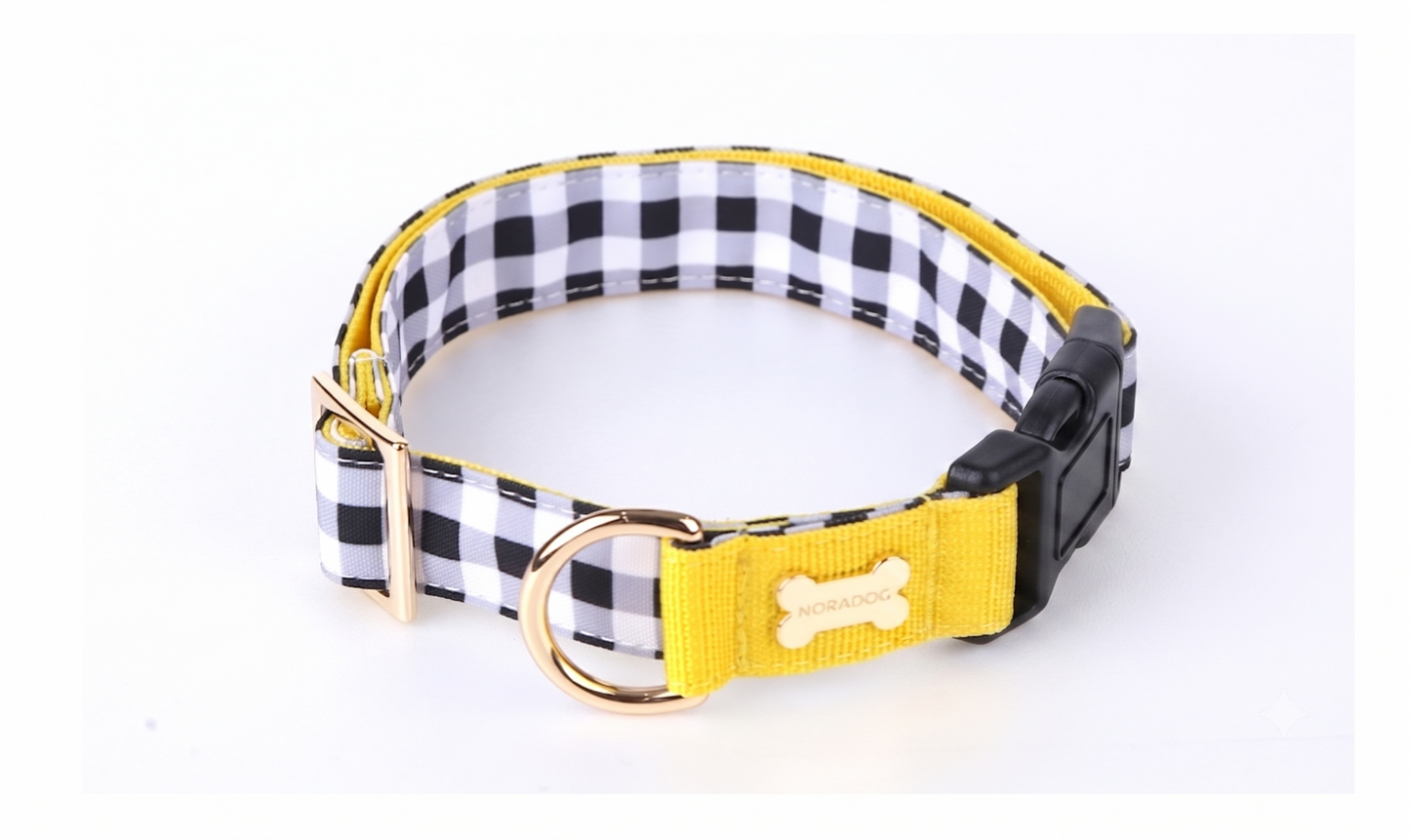 Barbie Check Collar（バービーチェック 首輪）