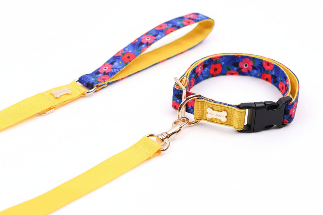 Blue Garden Collar（ブルーガーデン 首輪）