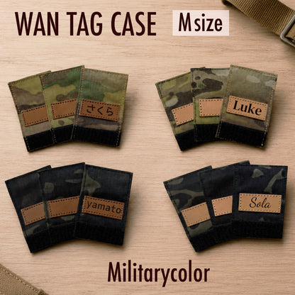 Wan Tag Case ミリタリー《オリジナル刻印》