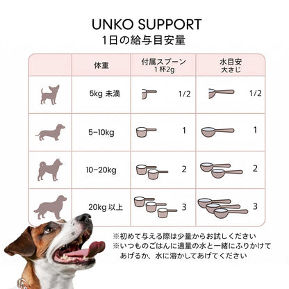 UNKO SUPPORT（50g）